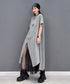 Asymmetry Mesh Layered Dress